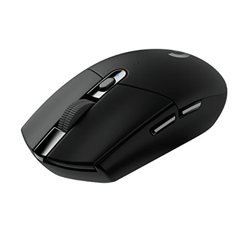 Logitech G305 LIGHTSPEED Ratón Gaming Inalámbrico, Captor HERO 12K, 12,000 DPI, Ultra-ligero, Batería de 250h, 6 Botones Programables, Memoría Integrada, PC/Mac - Negro