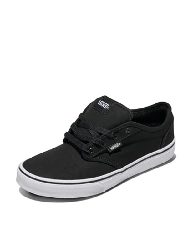 Vans Atwood Canvas Sneaker, Zapatillas, Unisex niños, Negro (Canvas Black/White 187), 32 EU