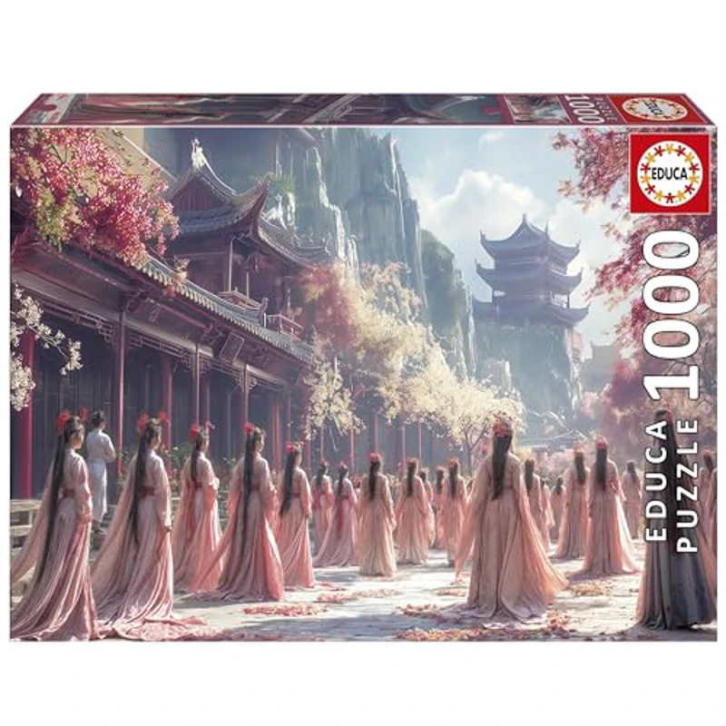Educa - Puzzle de 1000 Piezas para Adultos | 1000 Las Geishas. Incluye Pegamento Fix Puzzle. Medidas: 68 x 48 cm. A Partir de 14 años (20244)