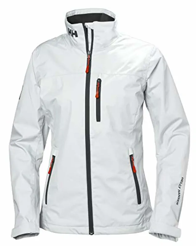 Helly Hansen W Crew Midlayer Jacket Chaqueta deportiva, Blanco, L Mujer