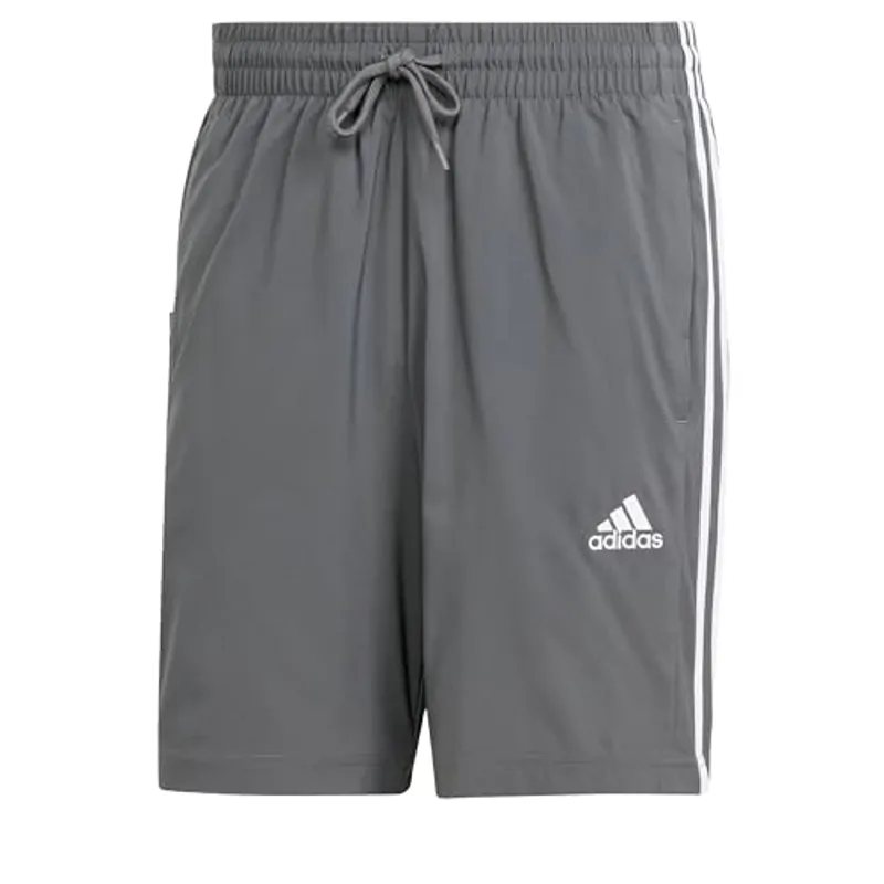 adidas Aeroready Essentials Chelsea 3-stripes Shorts Hombre, Grey Six, S