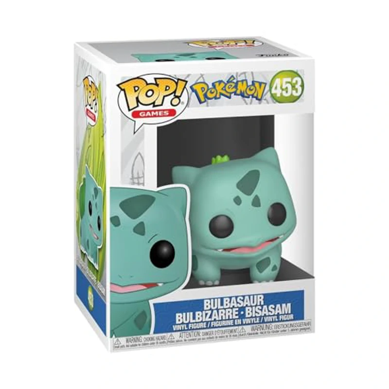 Funko POP! Games: Pokemon - Bulbasaur - Figuras Miniaturas Coleccionables Para Exhibición - Idea De Regalo - Mercancía Oficial - Juguetes Para Niños Y Adultos - Fans De Video Games