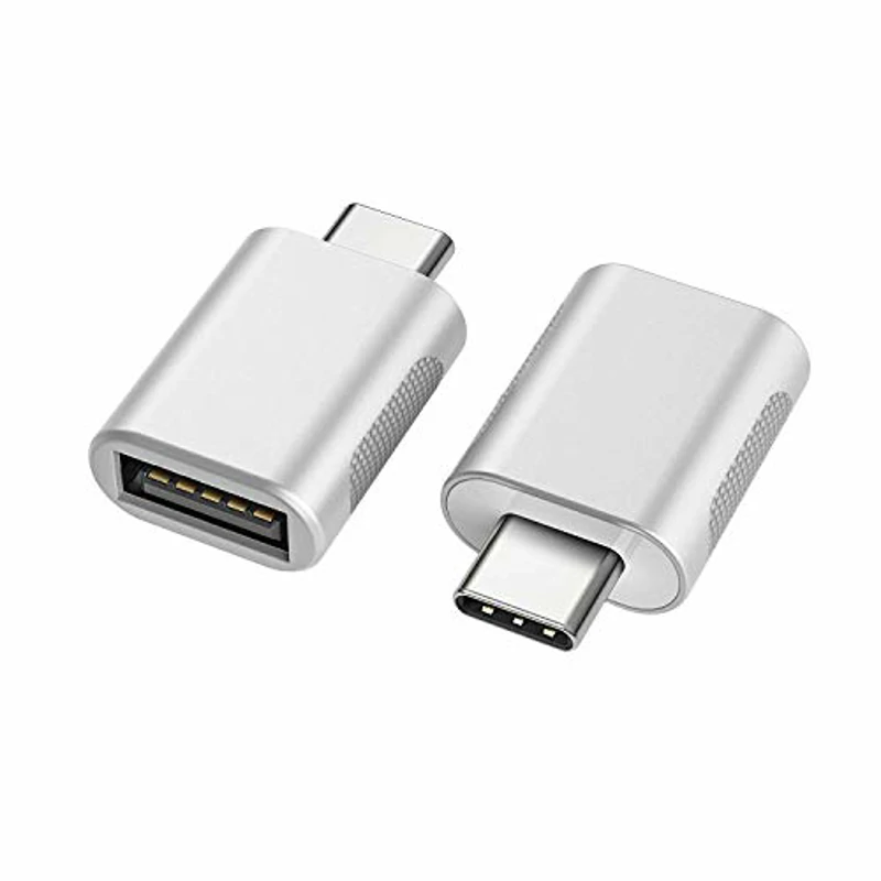 Nonda Adaptador USB C a USB 3.0 (2 Pack), Adaptador USB-C a USB, USB Tipo-C a USB, Thunderbolt 4/3 a Adaptador USB Hembra para MacBook Pro 2021, MacBook Air 2022, iPad Pro iMac 2021, Otros Tipo C