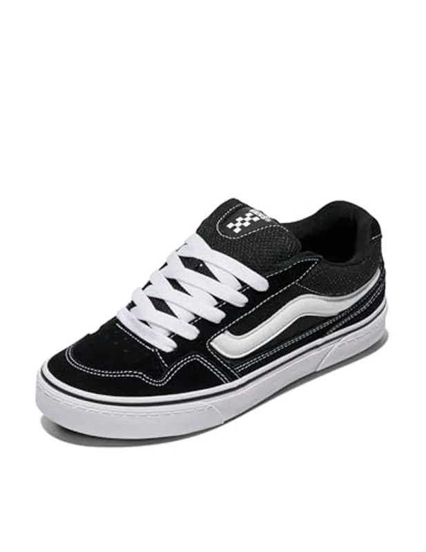 Vans Caldrone, Zapatillas para Hombre, SUEDE/MESH BLACK/WHITE, 42 EU